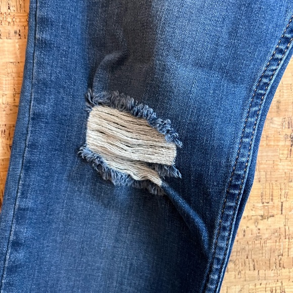 Free People Distressed Jeans - Picture 2 of 7